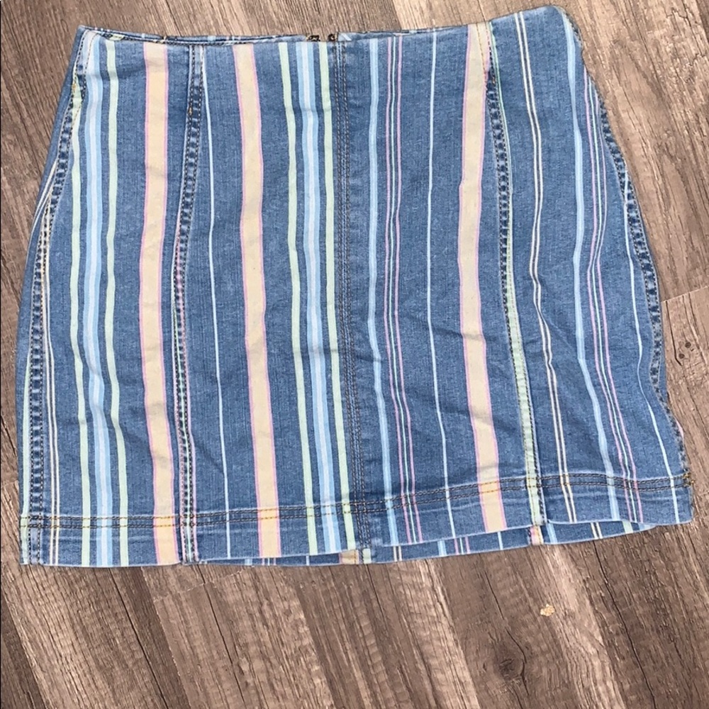 Jean Mini Skirt